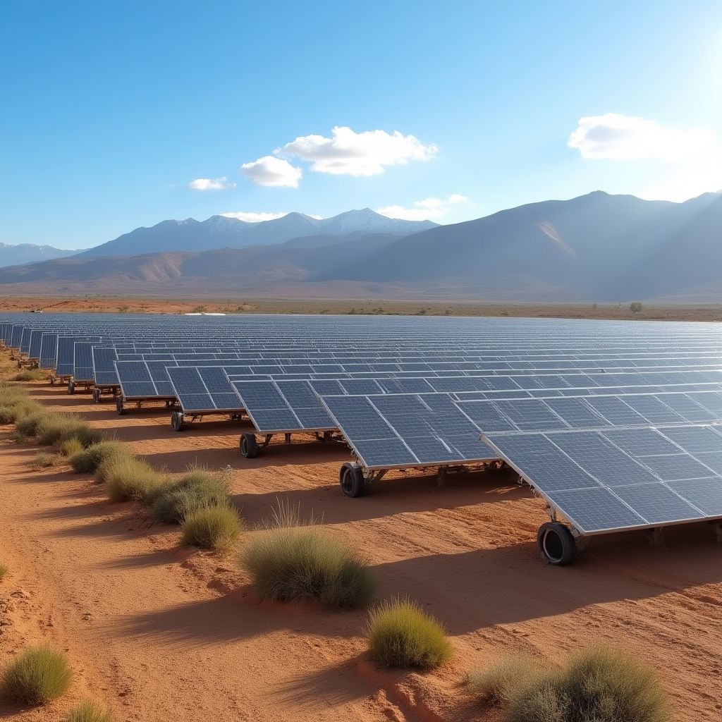 Proyecto de energía renovable financiado